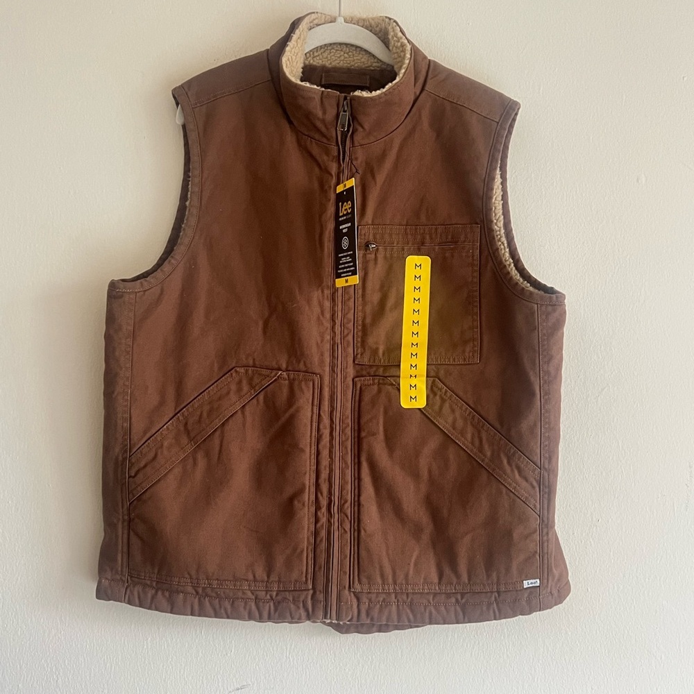 Lee Workwear Chocolate Brown  Vest Size Medium
